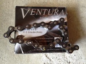 Ventura Bicycle Chain 1/2-Inch x 1/8-Inch